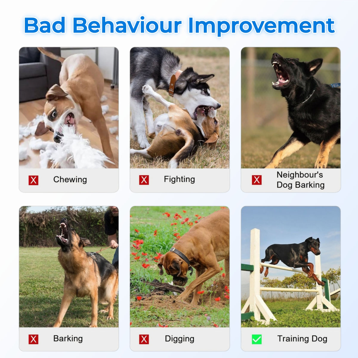 Dog Bark Deterrent Device, Rechargeable Anti-Barking Device for Indoor and Outdoor Use, Compact Bark Control Tool for Dogs, Safe and Humane Behavior Training
