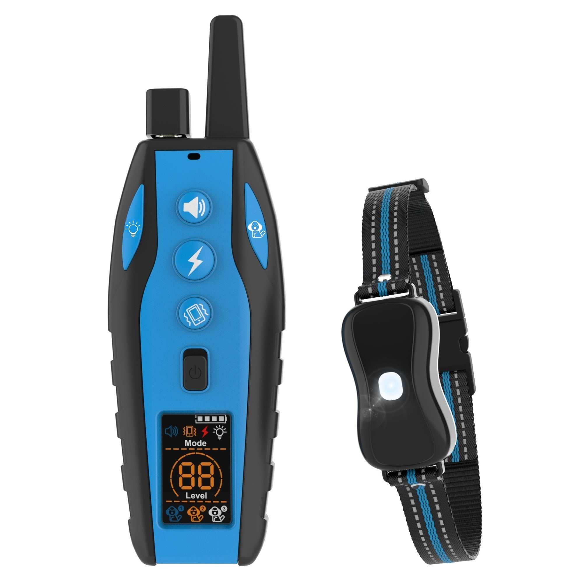 SAMFAT Dog Shock Collar with Remote 3300Ft 3 Correction Modes Recharge